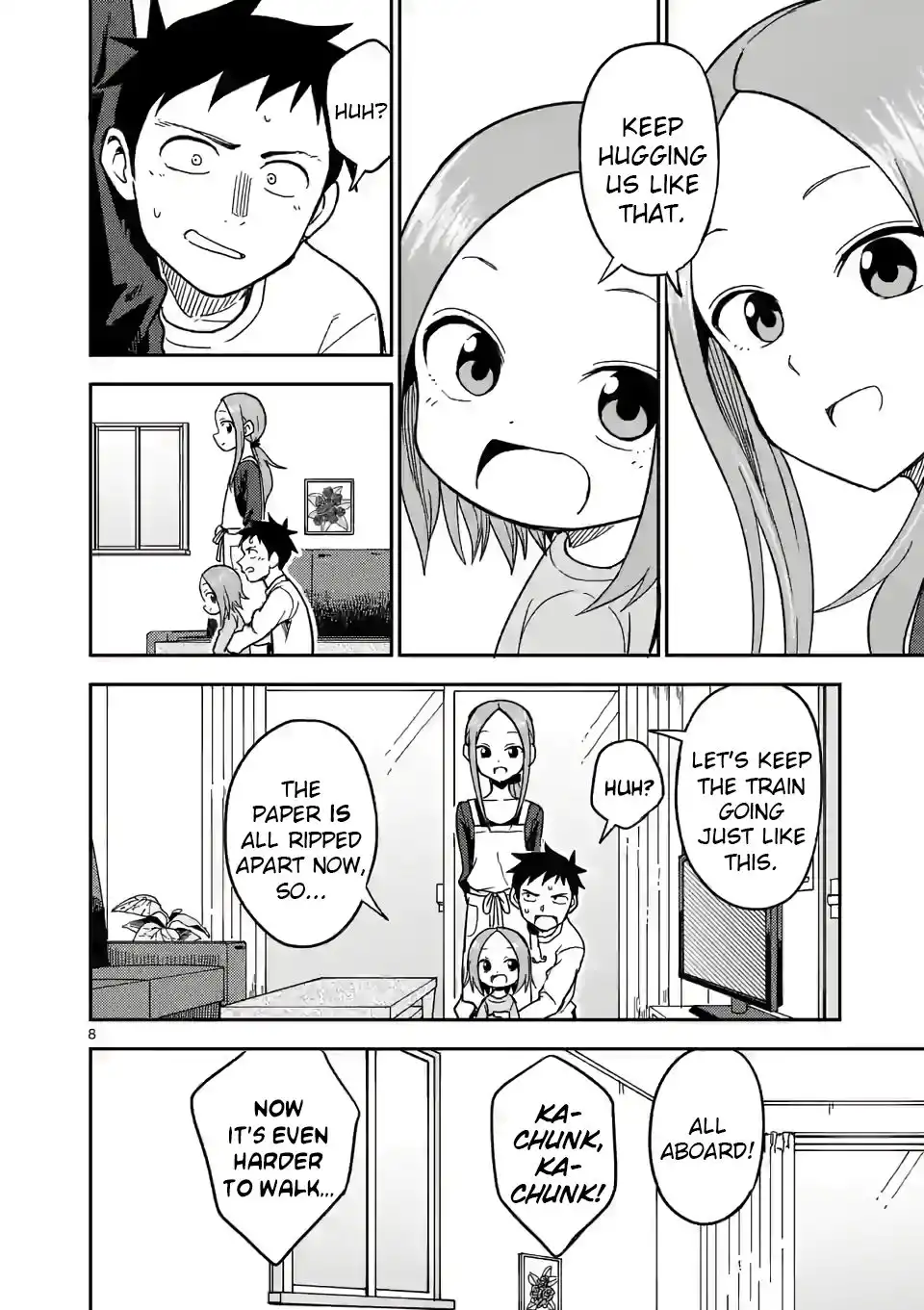 Karakai Jouzu no (Moto) Takagi-san Chapter 131 8